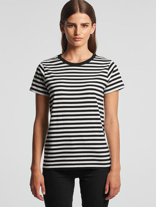 Ascolour WO'S Maple Strip Tee- 4037