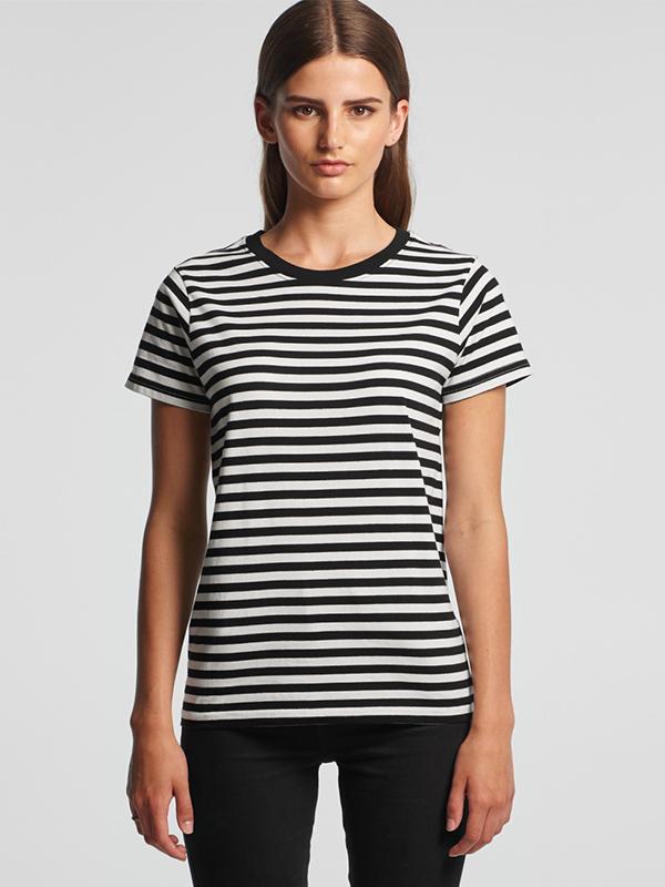 Ascolour WO'S Maple Strip Tee- 4037